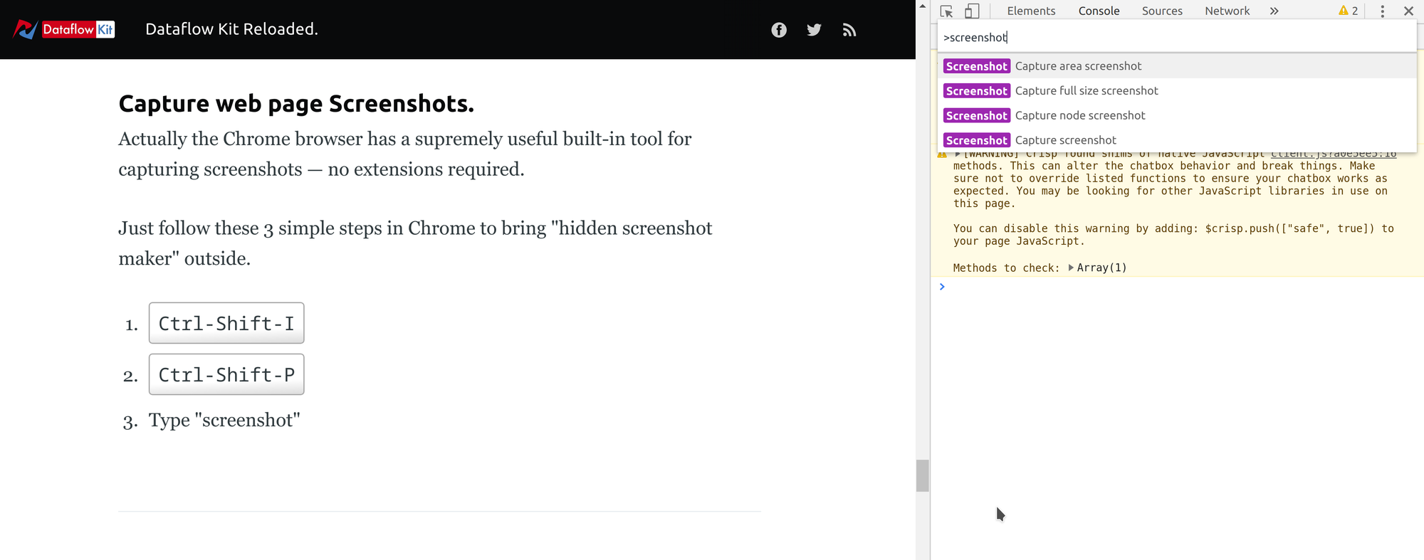 Dataflow Kit Reloaded.