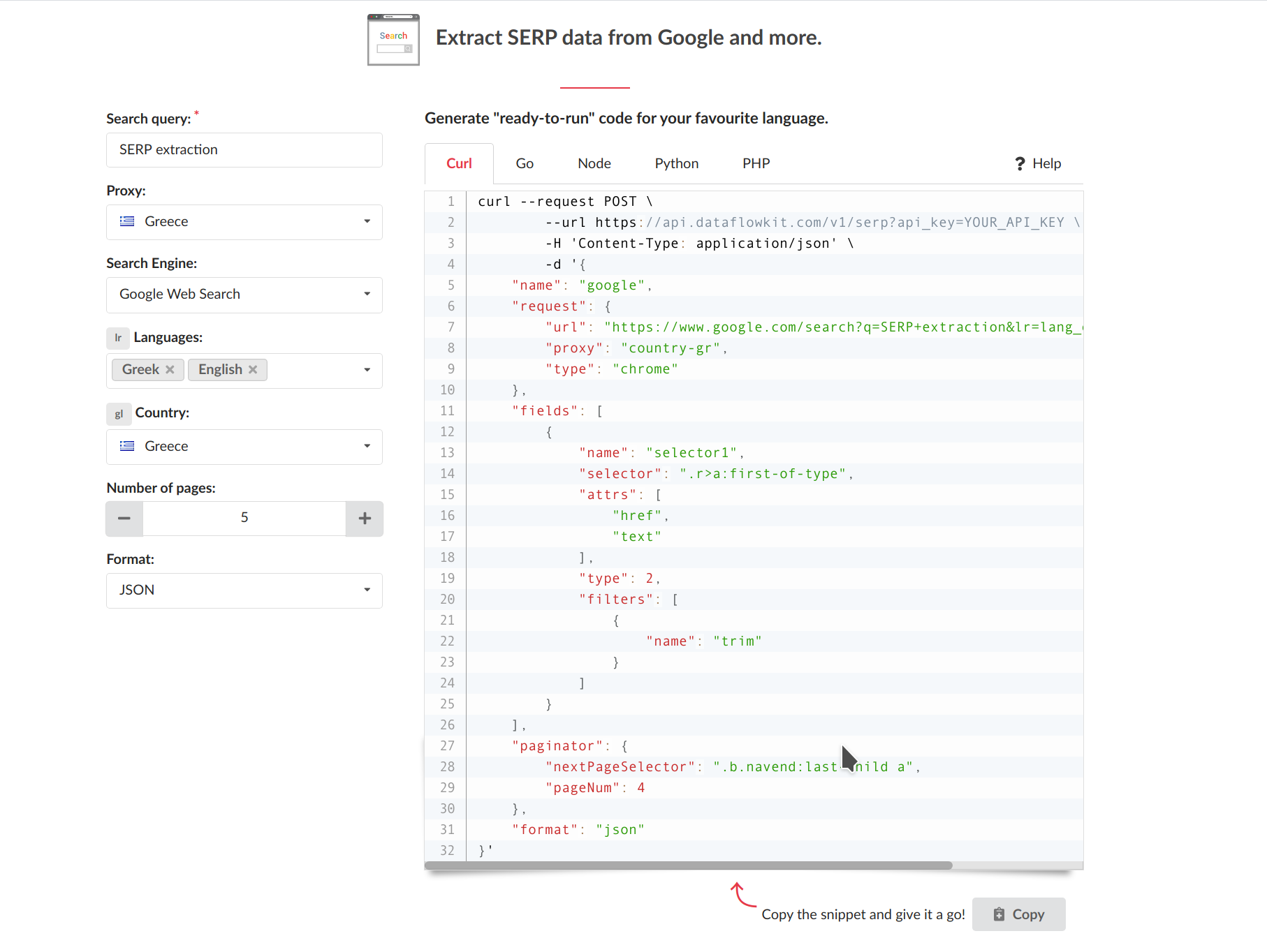 Dataflow Kit Reloaded.