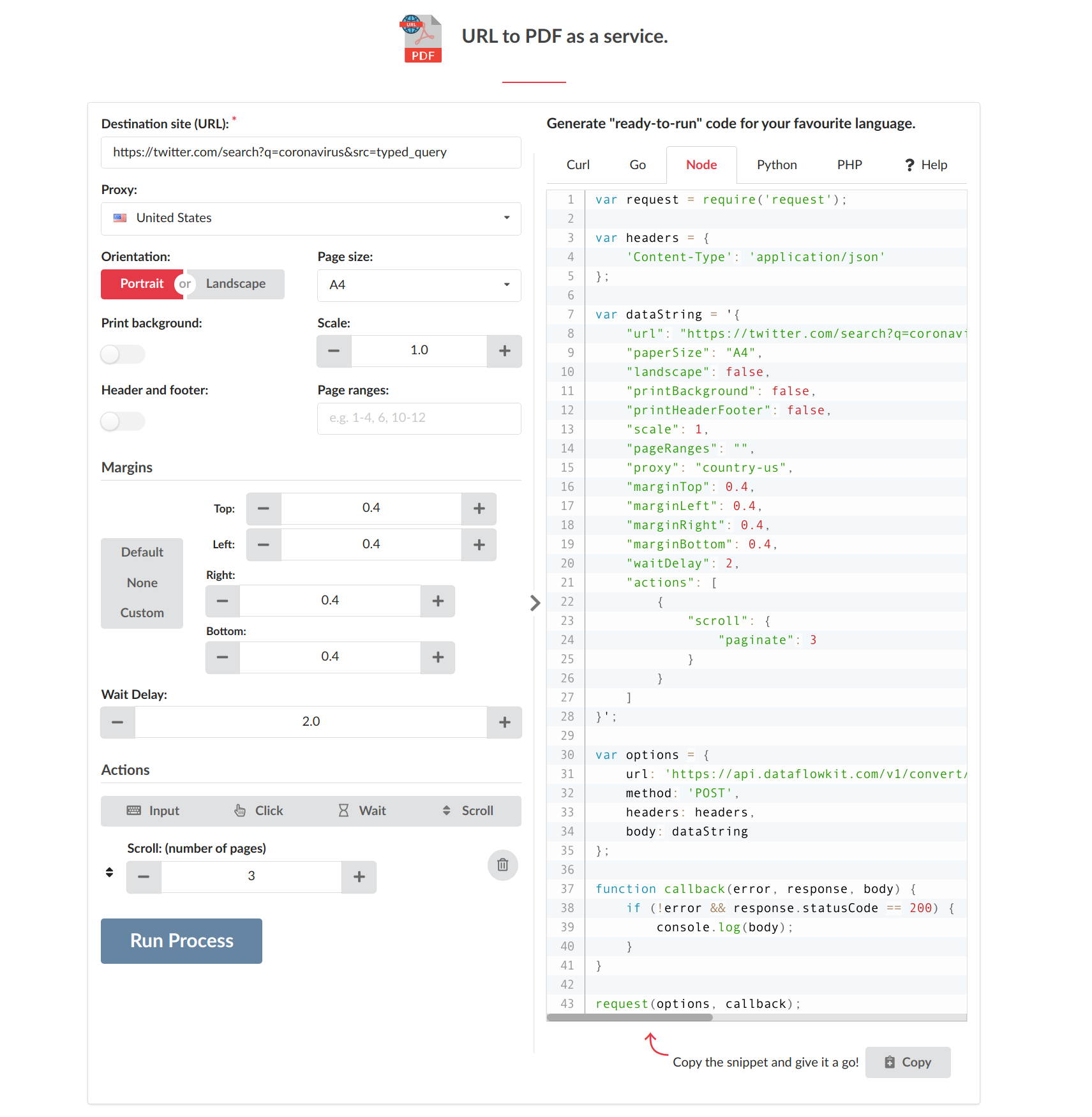 Dataflow Kit Reloaded.