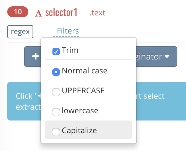 selector patterns